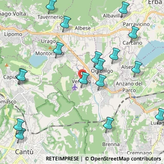 Mappa Via Risorgimento, 22040 Alzate Brianza CO, Italia (2.72882)