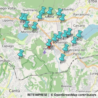 Mappa Via Risorgimento, 22040 Alzate Brianza CO, Italia (2.1045)