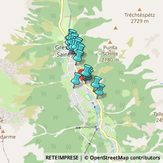 Mappa Località Ondro Verdebio, 11025 Gressoney-Saint-Jean AO, Italia (0.623)