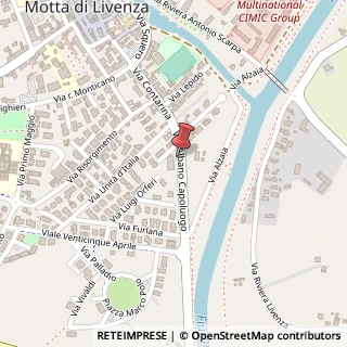Mappa Via Albano Capoluogo, 22/A, 31045 Motta di Livenza, Treviso (Veneto)