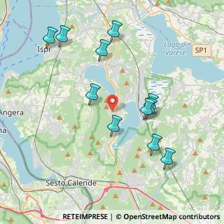 Mappa Via Roma, 21020 Comabbio VA, Italia (4.03818)