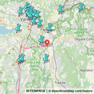 Mappa SS 233, 21040 Vedano Olona VA, Italia (5.648)