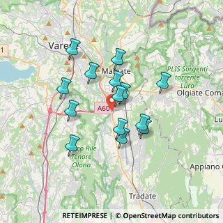 Mappa SS233, 21040 Vedano Olona VA, Italia (2.91571)