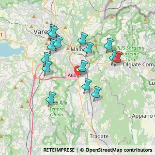 Mappa SS233, 21040 Vedano Olona VA, Italia (3.576)
