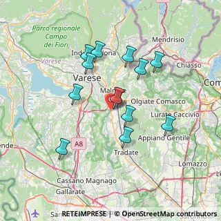 Mappa SS233, 21040 Vedano Olona VA, Italia (6.25615)