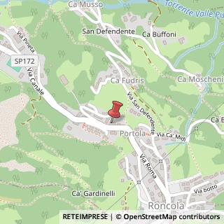Mappa Via Portola, 42, 24030 Bedulita, Bergamo (Lombardia)
