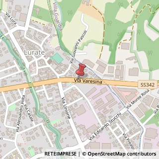Mappa Via Varesina, 3, 22075 Lurate Caccivio, Como (Lombardia)