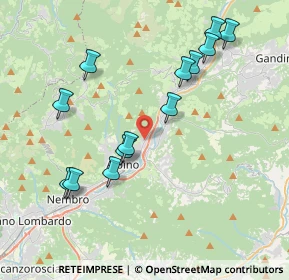 Mappa Via dei Narcisi, 24021 Albino BG, Italia (4.04154)