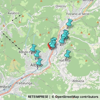 Mappa Via dei Narcisi, 24021 Albino BG, Italia (1.22167)