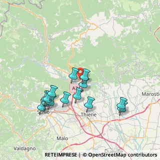 Mappa Via Garibaldi, 36030 Caltrano VI, Italia (7.49786)