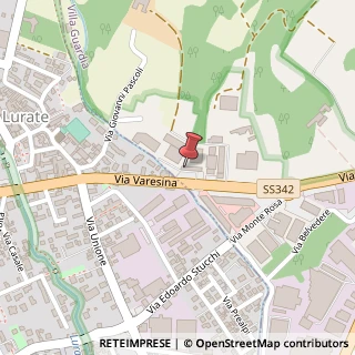 Mappa Via Varesina, 126B, 22079 Villa Guardia, Como (Lombardia)