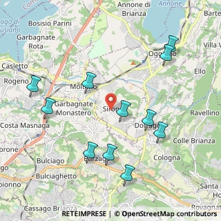Mappa Via Giuseppe Mazzini, 23844 Sirone LC, Italia (2.20636)