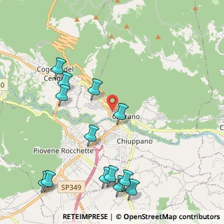 Mappa Via Milano, 36030 Caltrano VI, Italia (2.57)