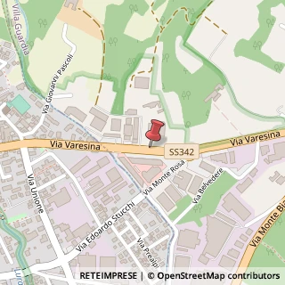 Mappa Via Varesina, 122, 22079 Villa Guardia, Como (Lombardia)