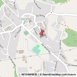 Mappa Via Serenza, 7, 22070 Capiago Intimiano, Como (Lombardia)