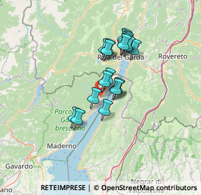 Mappa Piazza Marconi, 25010 Tremosine sul Garda BS, Italia (10.3135)