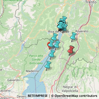 Mappa Via Cavalieri di Vittorio Veneto, 25010 Tremosine sul Garda BS, Italia (12.695)