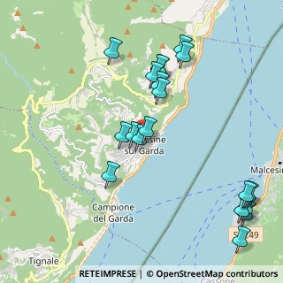 Mappa Piazza Marconi, 25010 Tremosine sul Garda BS, Italia (2.22105)