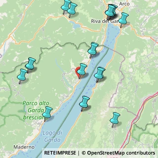Mappa Via Cavalieri di Vittorio Veneto, 25010 Tremosine sul Garda BS, Italia (10.215)