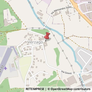 Mappa Via dei Platani, 44, 22040 Alzate Brianza, Como (Lombardia)