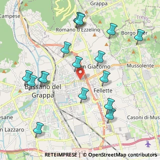 Mappa Via Monte Sabotino, 36061 Bassano del Grappa VI, Italia (2.29471)