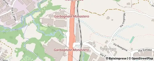 Mappa Garbagnate Monastero