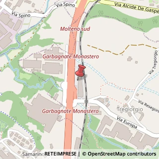 Mappa Strada Statale 36, Km 36, 10, 23846 Garbagnate Monastero, Lecco (Lombardia)