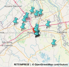 Mappa Borgo Sant'Agnese, 30026 Portogruaro VE, Italia (5.162)