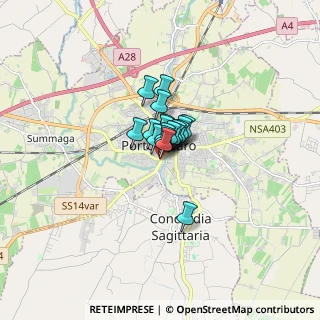 Mappa Borgo Sant'Agnese, 30026 Portogruaro VE, Italia (0.60667)