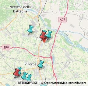 Mappa Via R. A. Livatino, 31027 Spresiano TV, Italia (5.5025)
