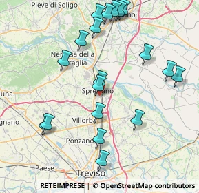Mappa Via R. A. Livatino, 31027 Spresiano TV, Italia (8.934)