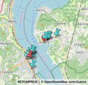 Mappa Via Cavour, 21021 Angera VA, Italia (1.43167)