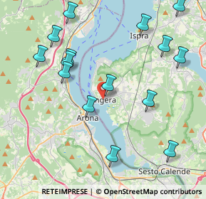 Mappa Via Cavour, 21021 Angera VA, Italia (4.66867)