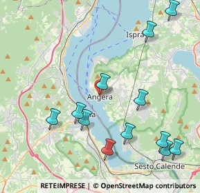 Mappa Via Cavour, 21021 Angera VA, Italia (4.755)