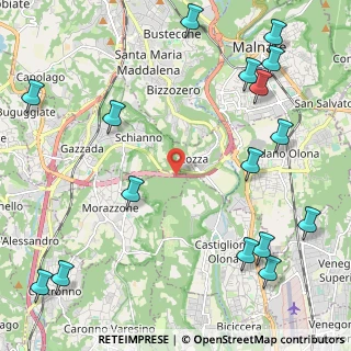 Mappa A60, 21040 Morazzone VA, Italia (3.02938)