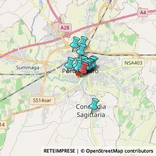 Mappa Viale Giacomo Matteotti, 30026 Portogruaro VE, Italia (0.64611)