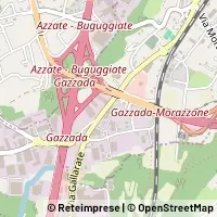 Kort Gazzada Schianno