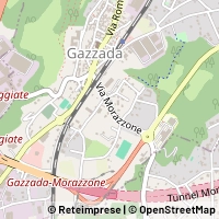 Map Gazzada Schianno