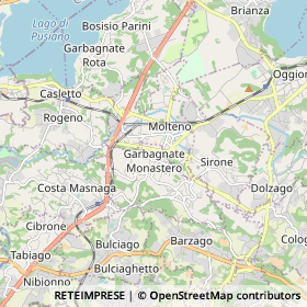 Mappa Garbagnate Monastero