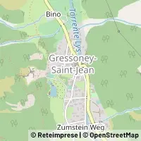Map Gressoney-Saint-Jean