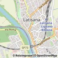 Mapa Latisana