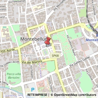 Mappa Piazza Guglielmo Marconi, 8, 31044 Montebelluna, Treviso (Veneto)