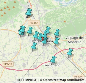 Mappa Via Roma, 31044 Montebelluna TV, Italia (2.9625)