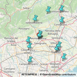 Mappa Piazza Luigi Negrelli, 31044 Montebelluna TV, Italia (16.35929)