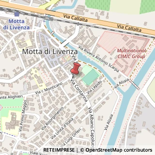 Mappa Via Squero, 2, 31045 Motta di Livenza, Treviso (Veneto)