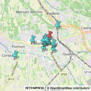Mappa Via Silvio Pellico, 31044 Montebelluna TV, Italia (0.40692)