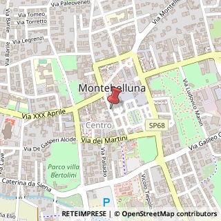 Mappa Piazza Petrarca Francesco, 16, 31044 Montebelluna, Treviso (Veneto)