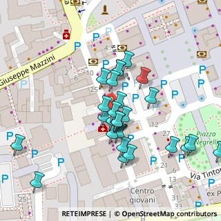 Mappa Via Silvio Pellico, 31044 Montebelluna TV, Italia (0.03103)