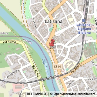 Mappa Via Sottopovolo, 4, 33053 Latisana, Udine (Friuli-Venezia Giulia)