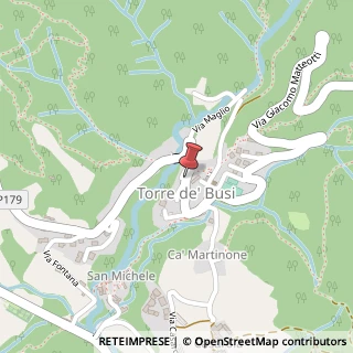 Mappa Via Vittorio Veneto,  23, 23806 Torre de' Busi, Lecco (Lombardia)